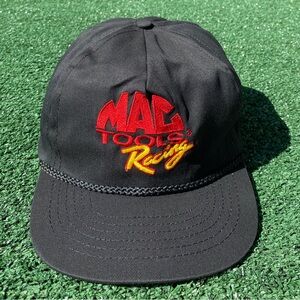 VTG 90’s Mac Tools Racing Ernie Irvan #28 Rope Embroidered Snapback Hat USA Made